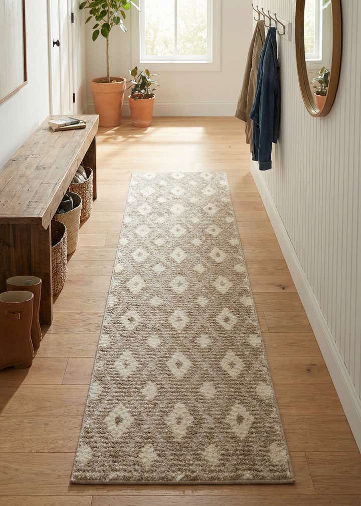 2' x 8' Sepia Runner Rug