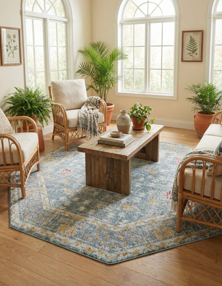 Detail image of 8' 2 x 8' 2 Paragon Octagon Rug