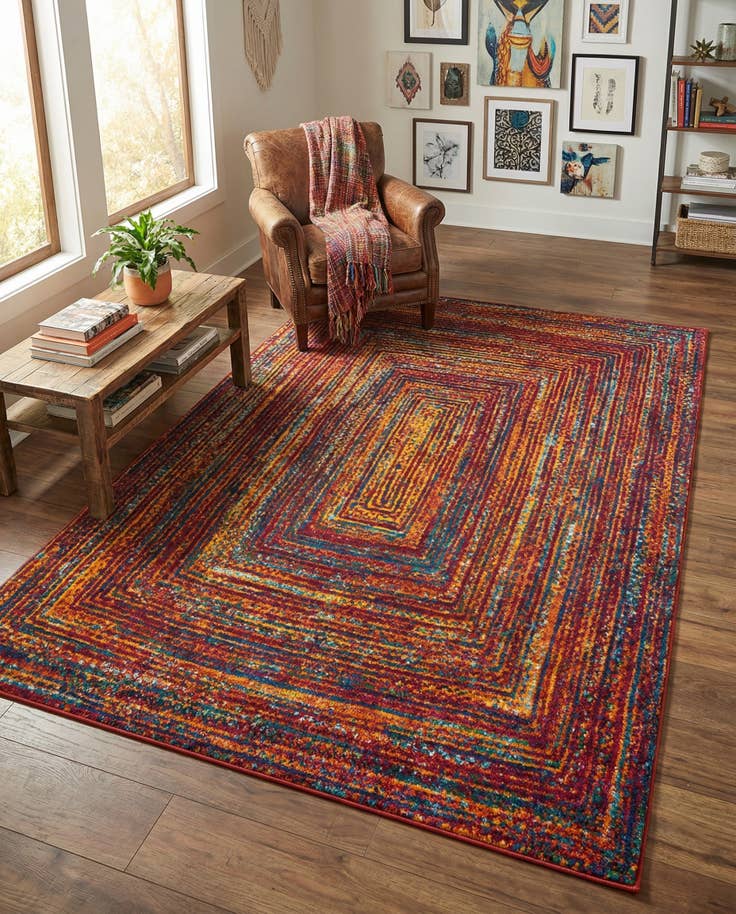 Detail image of 5' 3 x 8' Calypso Rug