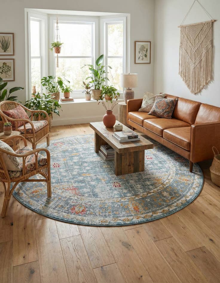 Detail image of 8' 2 x 8' 2 Paragon Round Rug