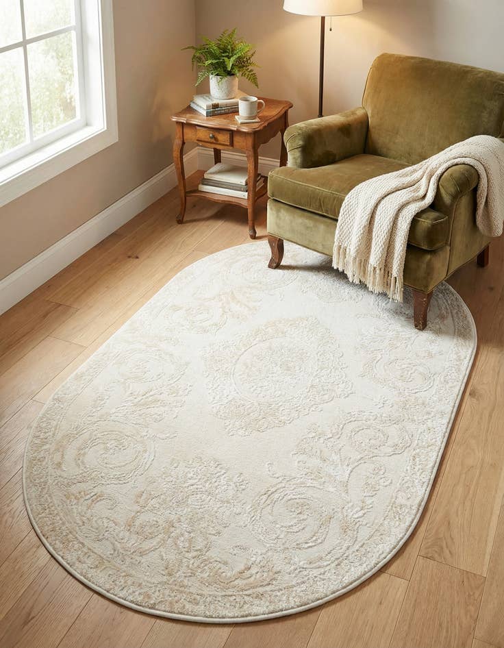 Detail image of 3' 3 x 5' 3 Finsbury Oval Rug