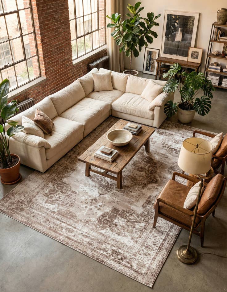 Detail image of 7' 10 x 10' Monaco Rug