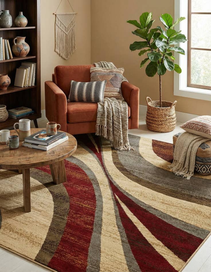 Detail image of 7' x 7' Cafe Square Rug