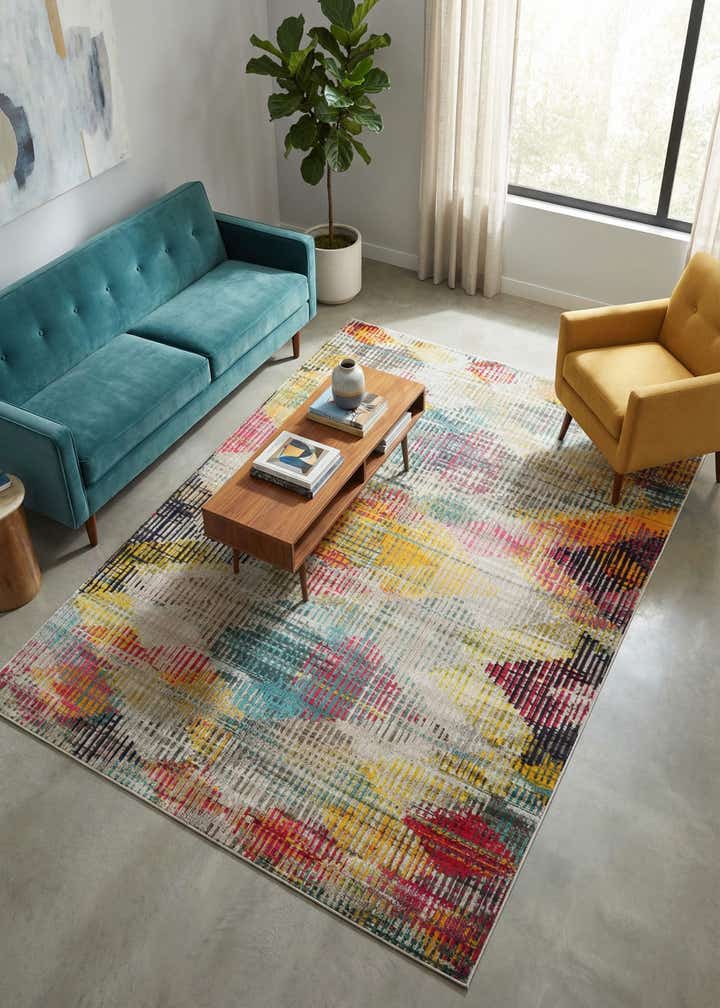 9' x 12' Washable Theia Rug