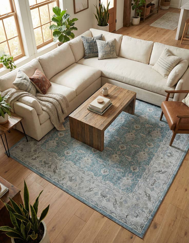 Detail image of 8' 4 x 12' Timeless Rug