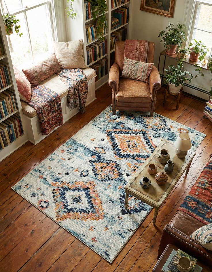 Detail image of 5' x 8' Morocco Rug