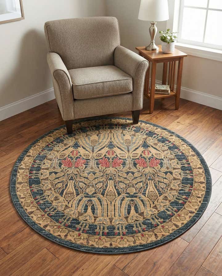 4' x 4' Chelsea Round Rug