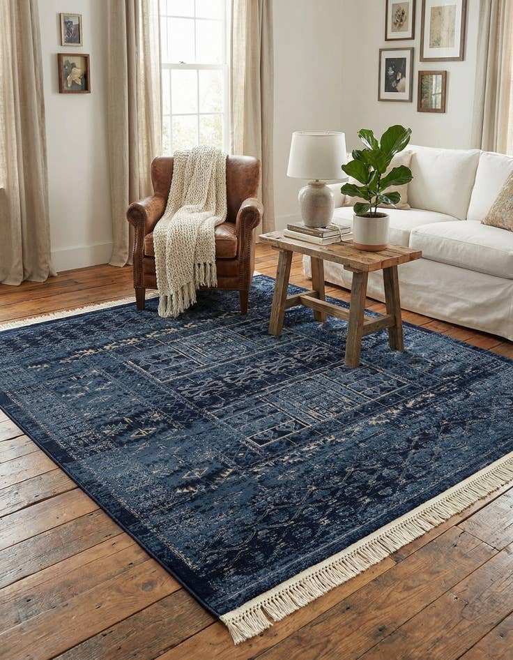 Detail image of 6' x 6' Kennedy Square Rug