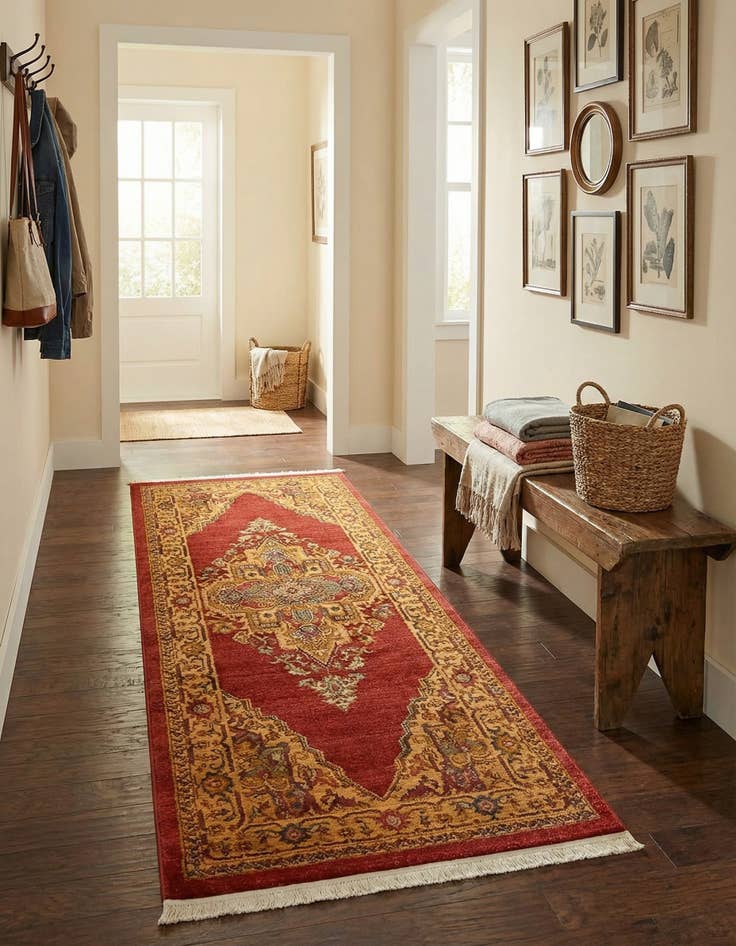 Detail image of 2' 7 x 7' Sara Runner Rug