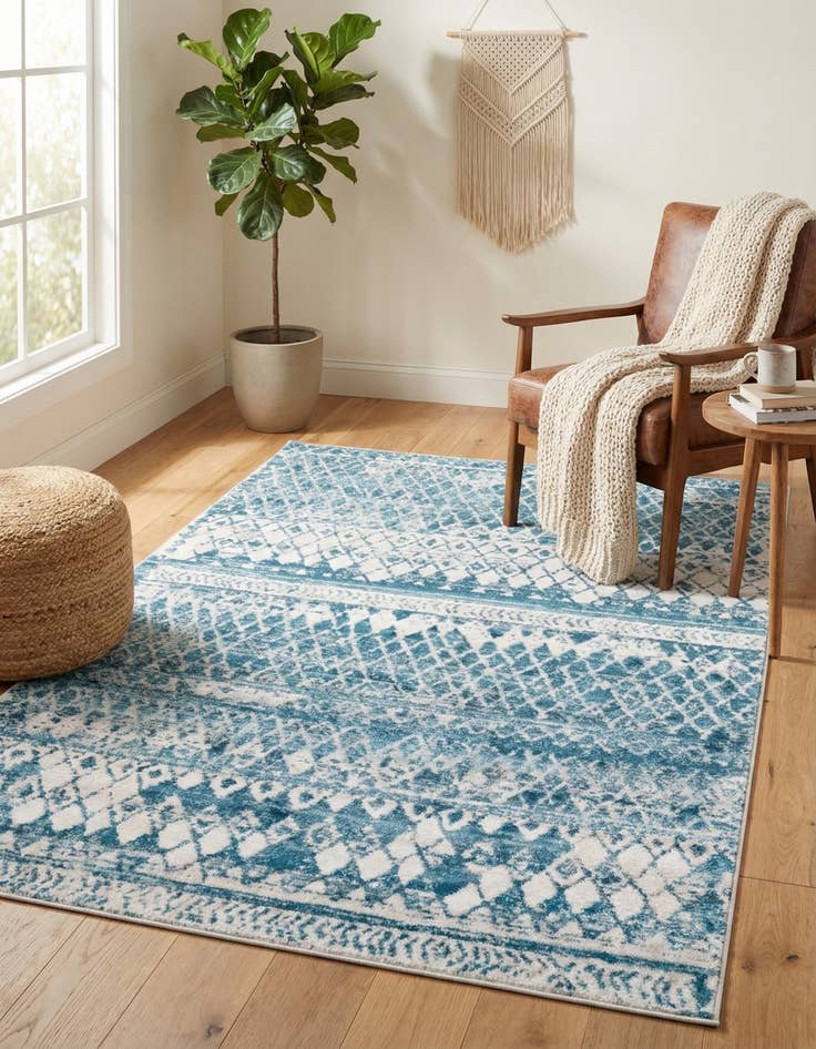 Detail image of 4' x 6' Leipzig Rug