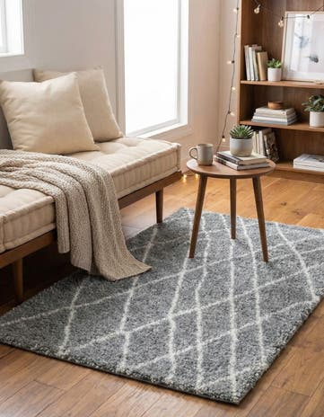 3' 3 x 5' 3 Soft Touch Shag Rug