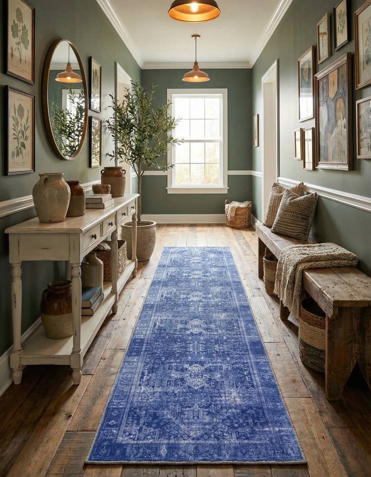 Detail image of 2' 6 x 12' Timeless Runner Rug