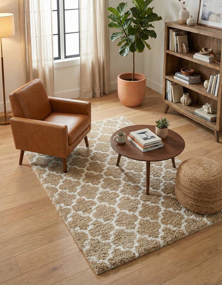 Detail image of 4' x 6' Marrakesh Shag Rug