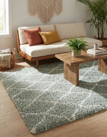 4' x 6' Moroccan Shag Rug