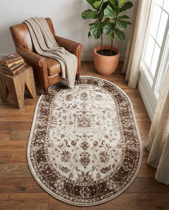 4' x 6' Himalaya Oval Rug