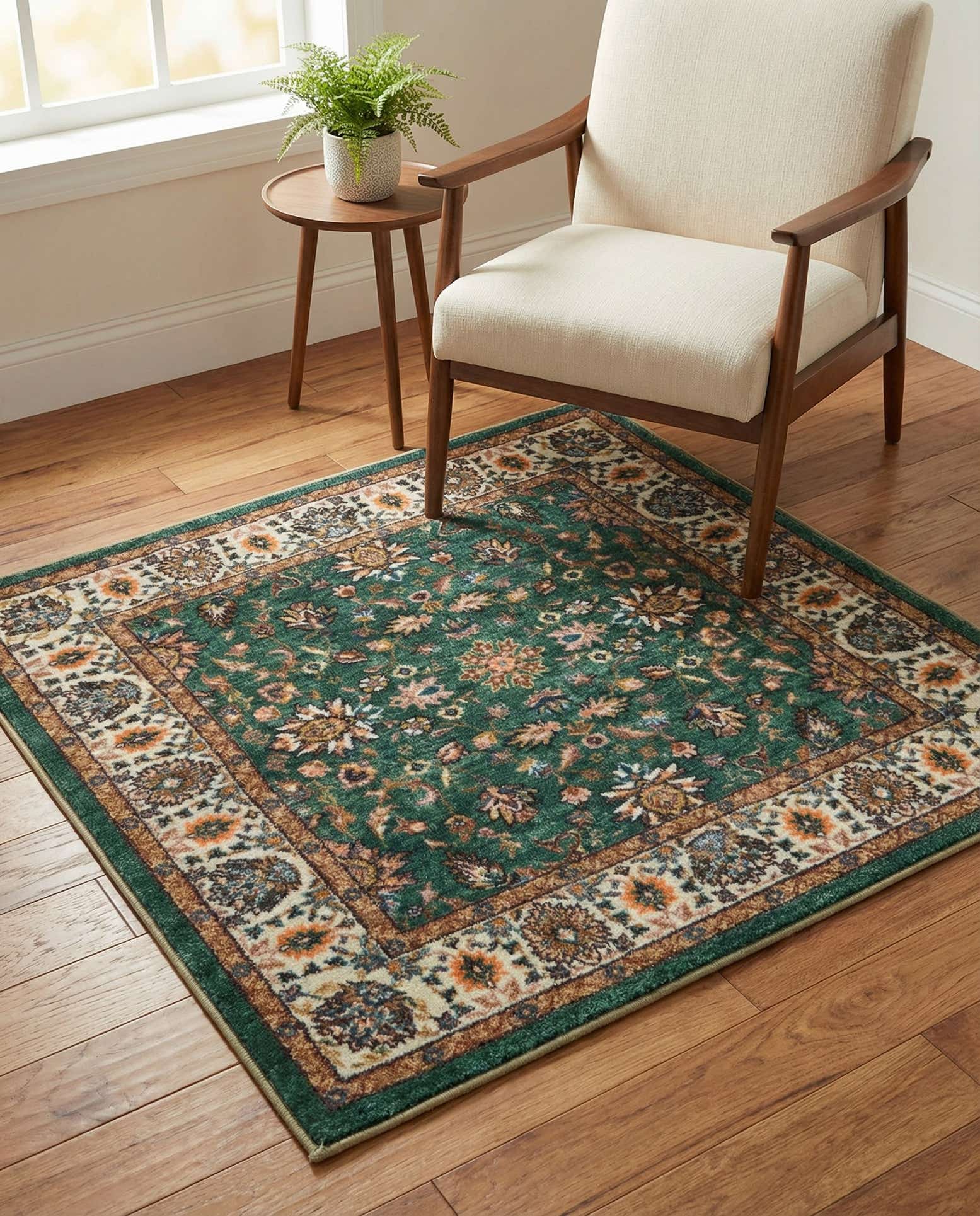 100cm x 100cm Medina Quadrat Teppich