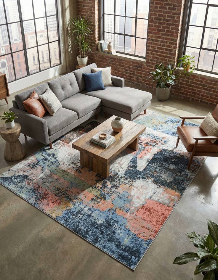 Detail image of 9' x 12' Kamala Washable Rug