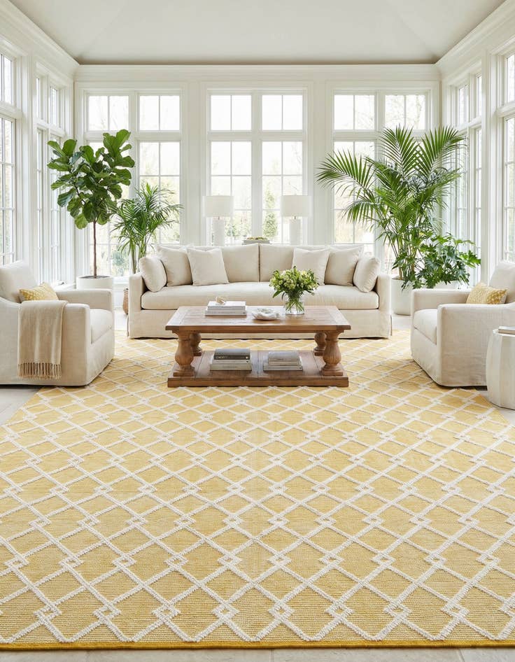 Detail image of 9' x 12'  Hand Knotted Jill Zarin Dorset Rug