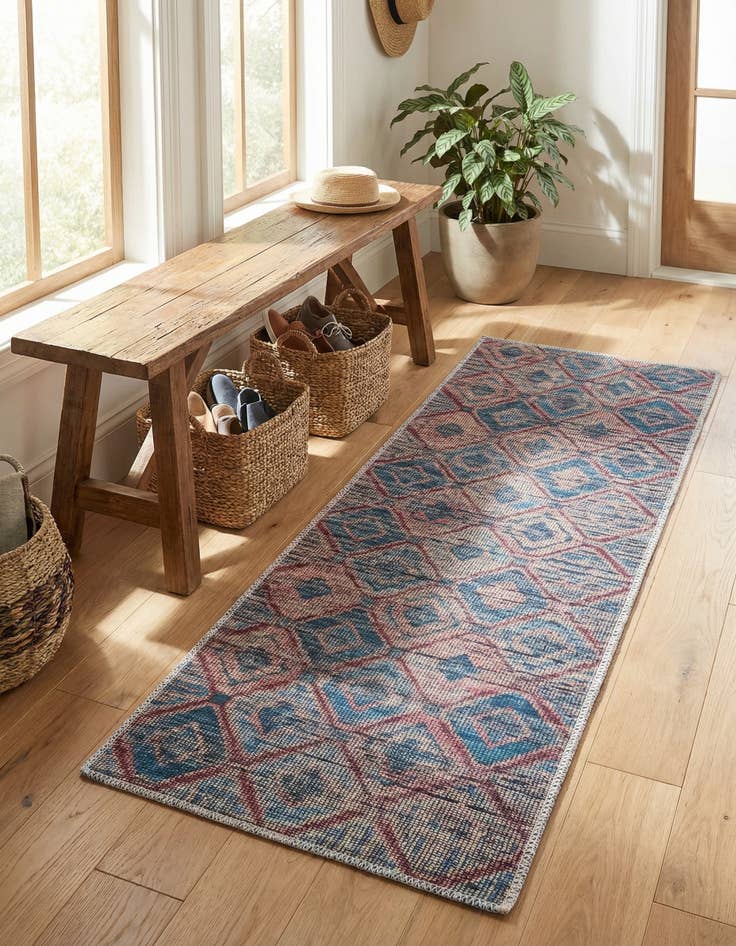 Detail image of 2' x 5'  Washable Sisu Runner Rug