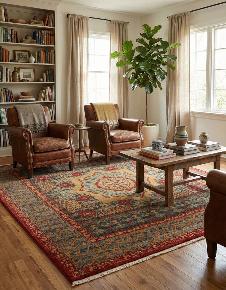 Detail image of 10' x 11' 4 Mamluk Rug