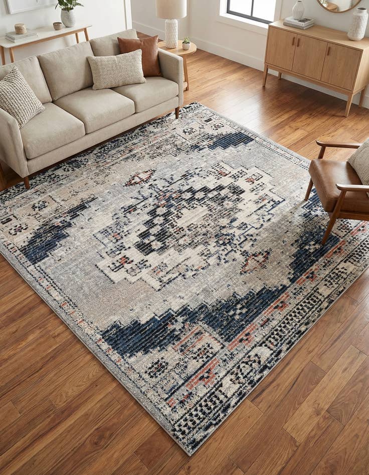 Detail image of 8' x 8' Tucson Square Rug