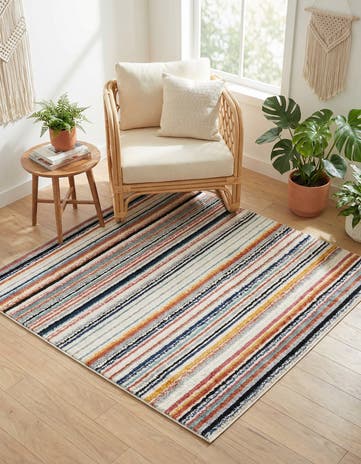 Ivory Tagine Square Rug