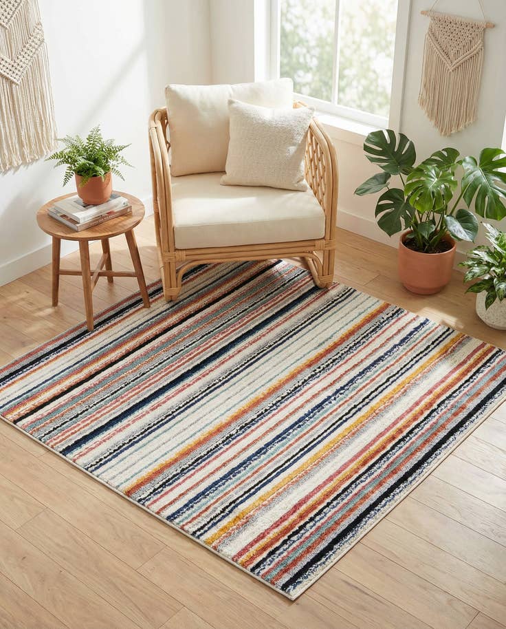 Detail image of 5' 3 x 5' 3 Tagine Square Rug