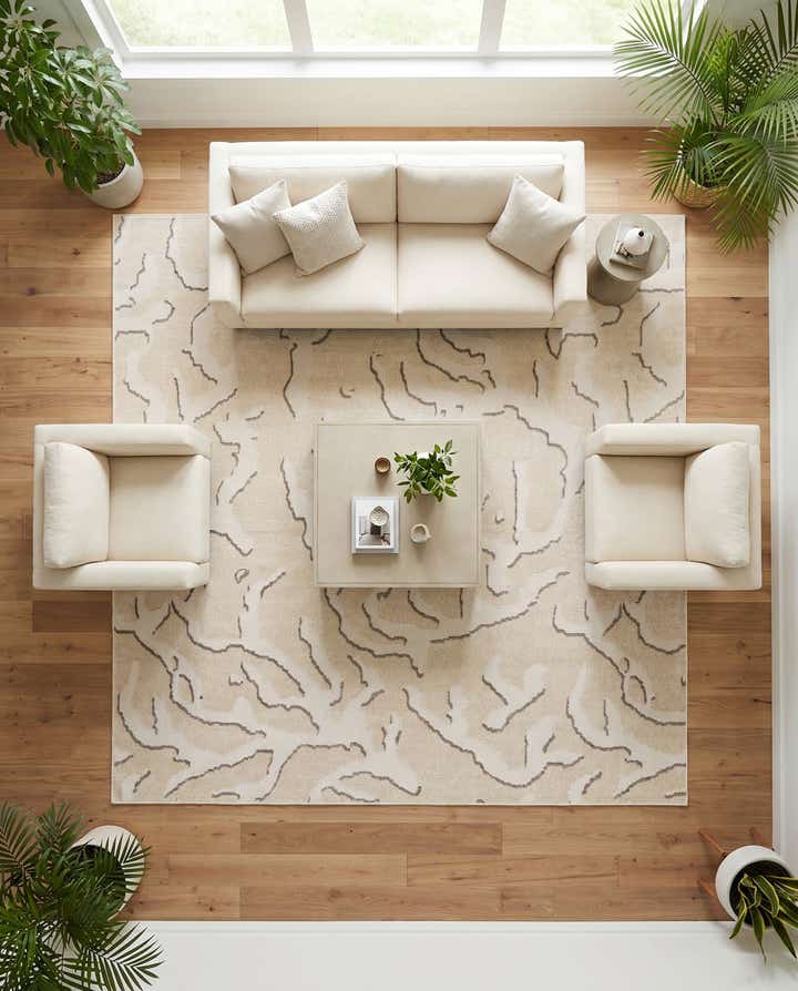 10' x 10' Easy-Clean Sabrina Soto Indoor / Outdoor Square Rug