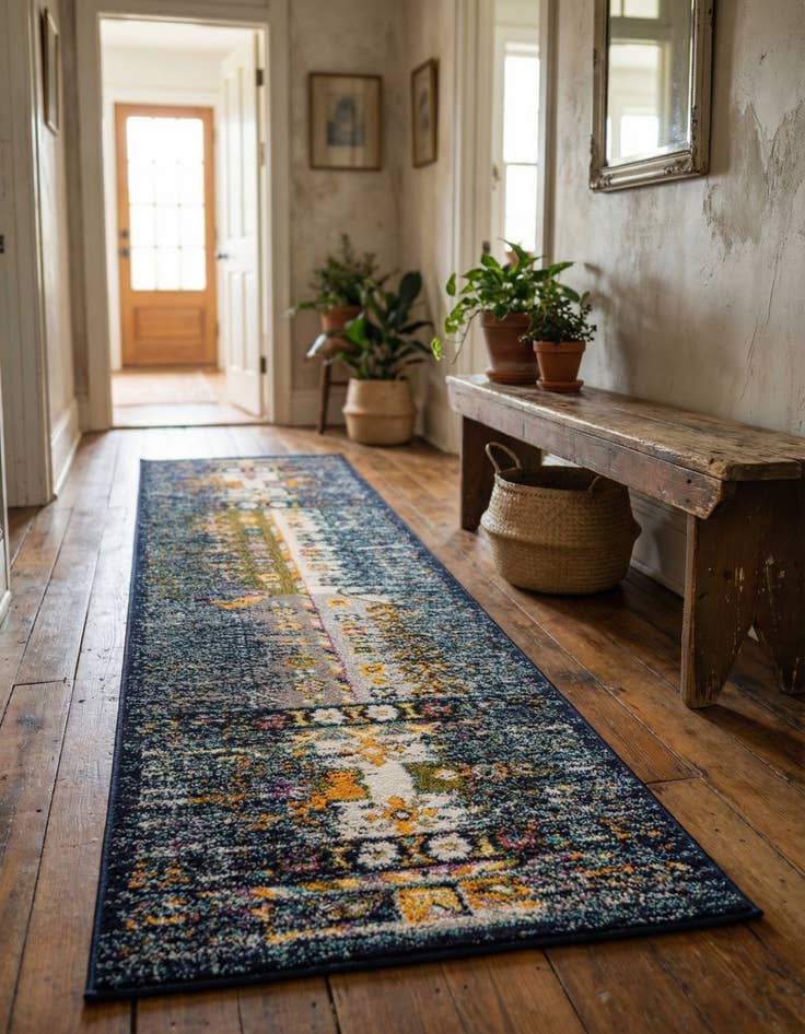 Detail image of 2' x 8' Carrington Runner Rug