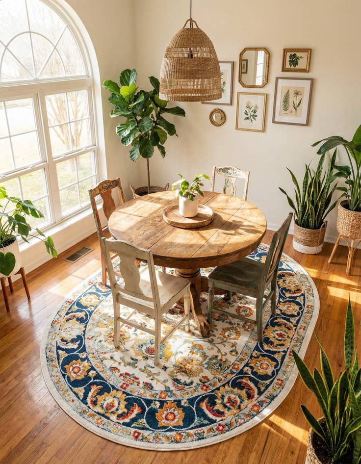 Detail image of  7' 10 x 10' Aurelia Oval Rug