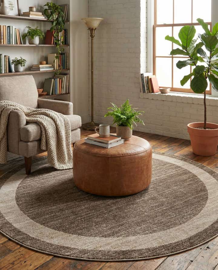 7' 10 x 7' 10 Angelica Round Rug