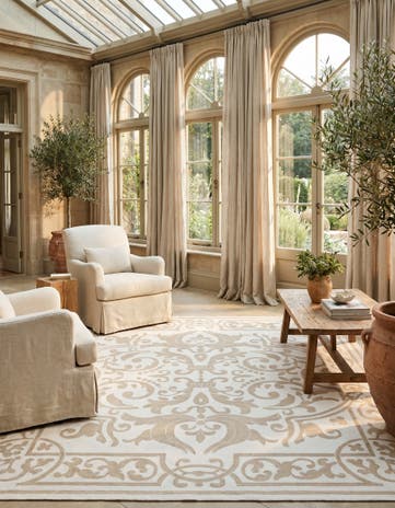 10' 8 x 10' 8 Hermitage Square Rug