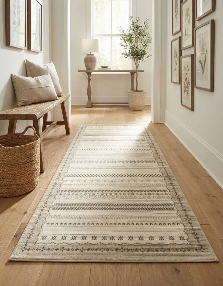 Detail image of 2' 7 x 9' 10 Elise Runner Rug