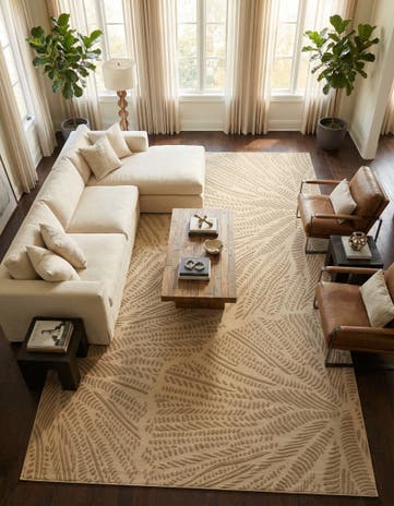 Ivory Contour Rug