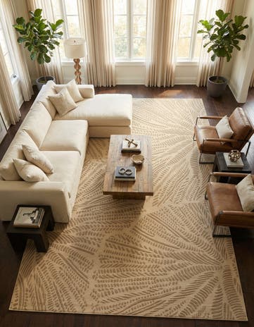 Ivory Contour Rug