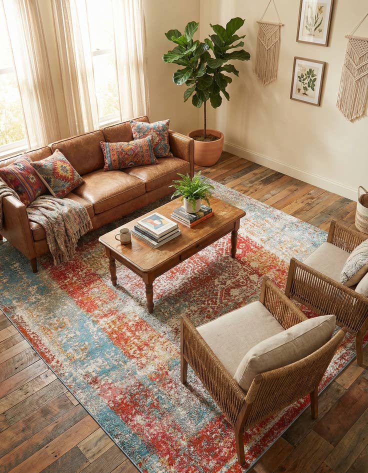 Detail image of 8' x 10' Veneto Rug