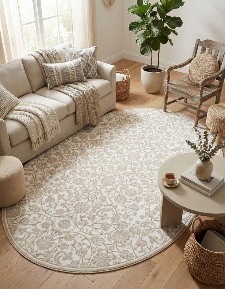 Detail image of 7' 10 x 10' Himalaya Oval Rug