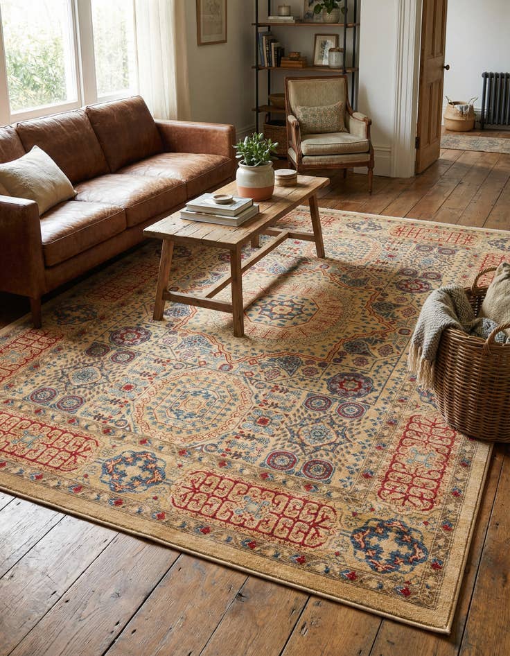 Detail image of 9' x 12' Mamluk Rug