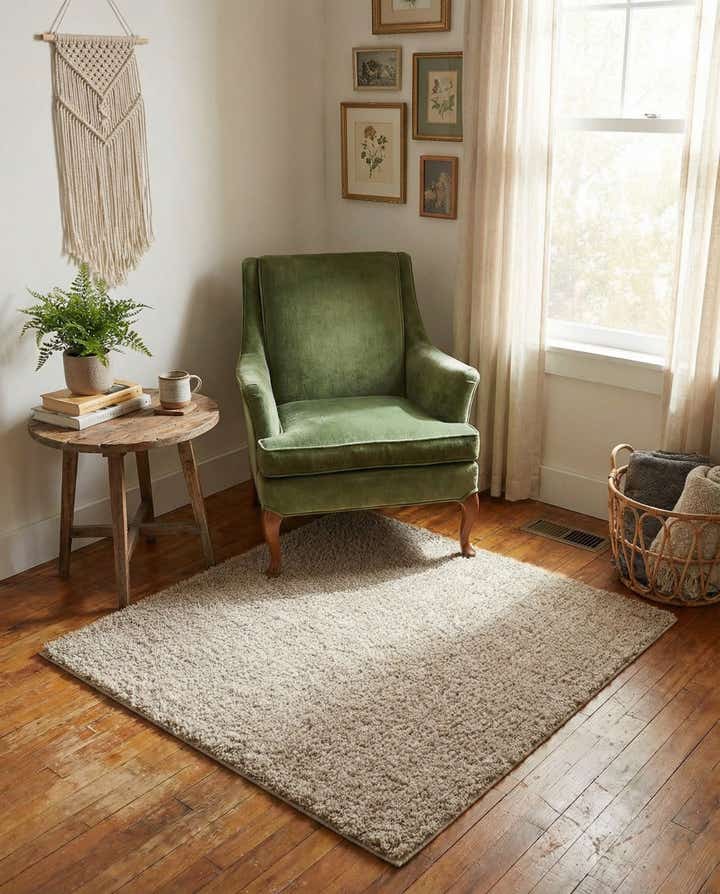 3' x 3' Zermatt Shag Square Rug