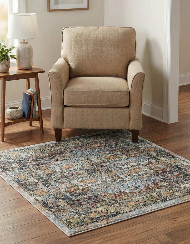 3' 3 x 3' 3 Isabella Square Rug