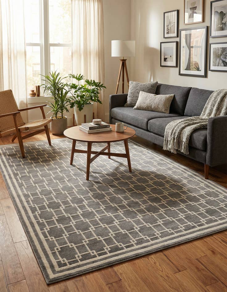 Detail image of Jill Zarin 5' x 8' Metropolitan Uptown Rug