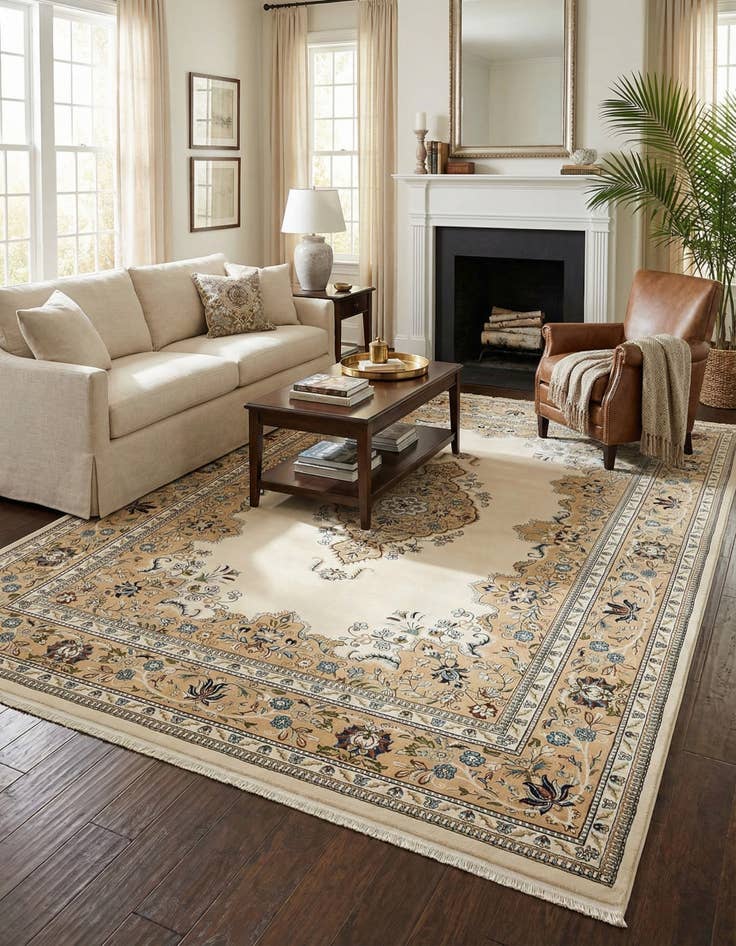 Detail image of 10' x 13' Nain Design Rug