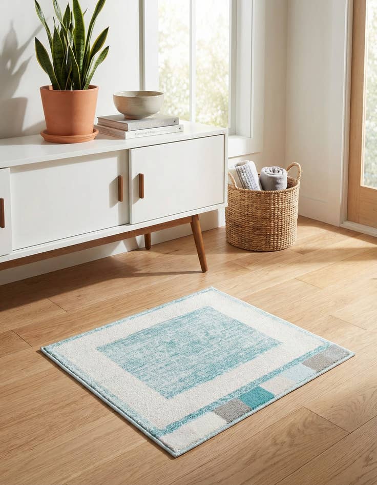 Detail image of Jill Zarin 1' 8 x 1' 8 Uptown Yorkville Sample Rug