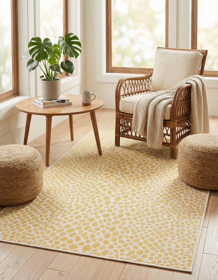 Detail image of 3' x 5' 3  Washable Jill Zarin Cape Town Indoor / Outdoor Rug