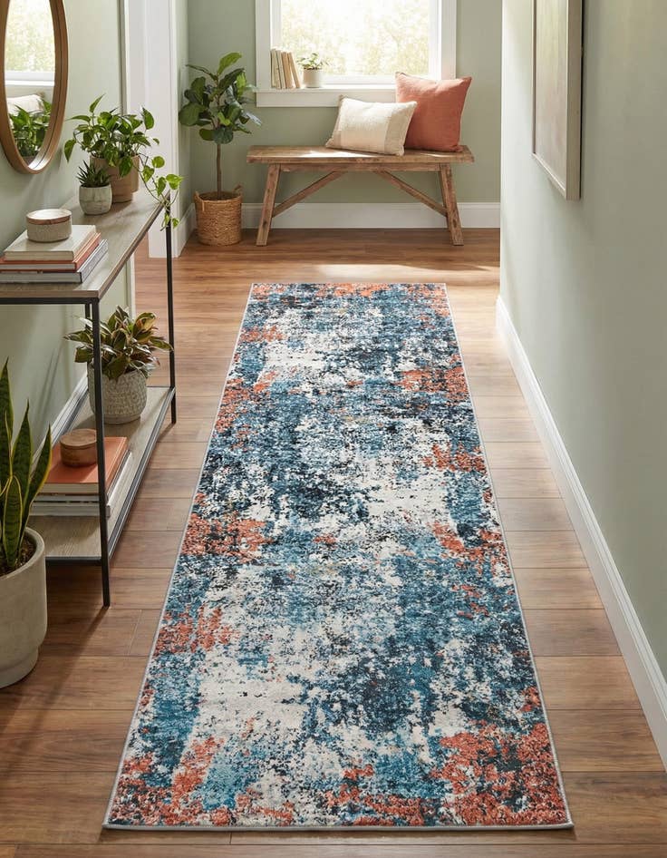 Detail image of  2' 7 x 10' Leipzig Runner Rug