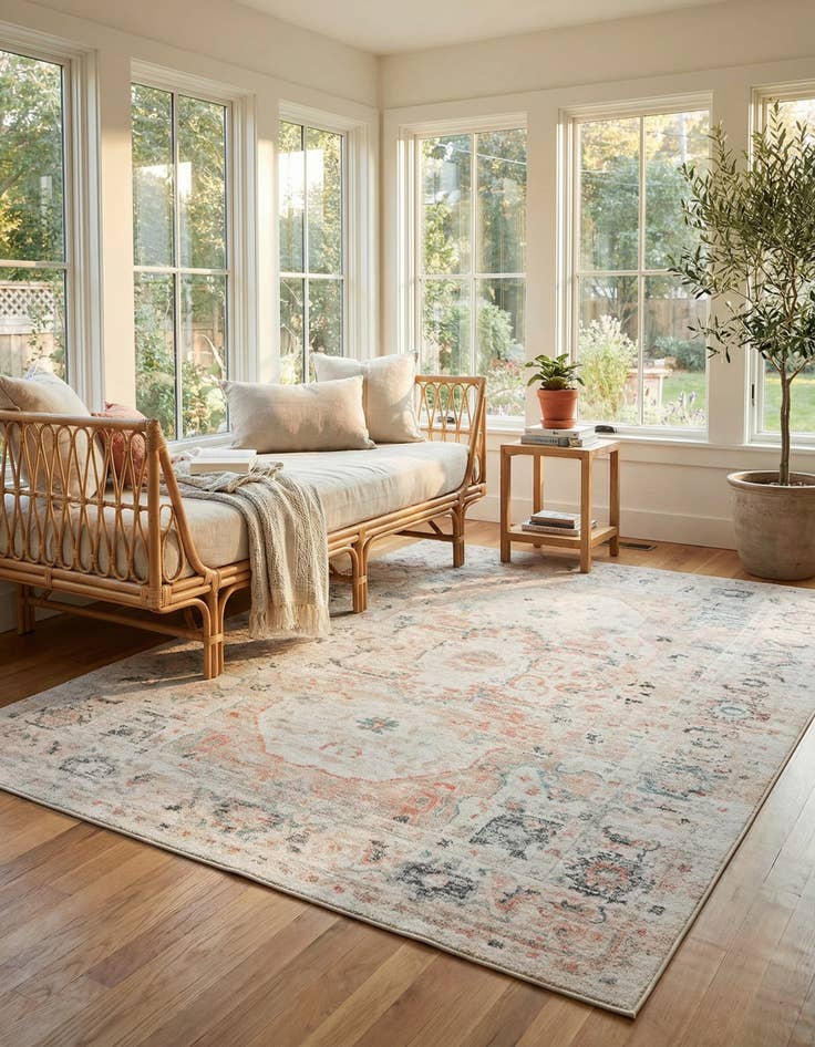 Detail image of 7' 10 x 11' Madeline Vintage Rug