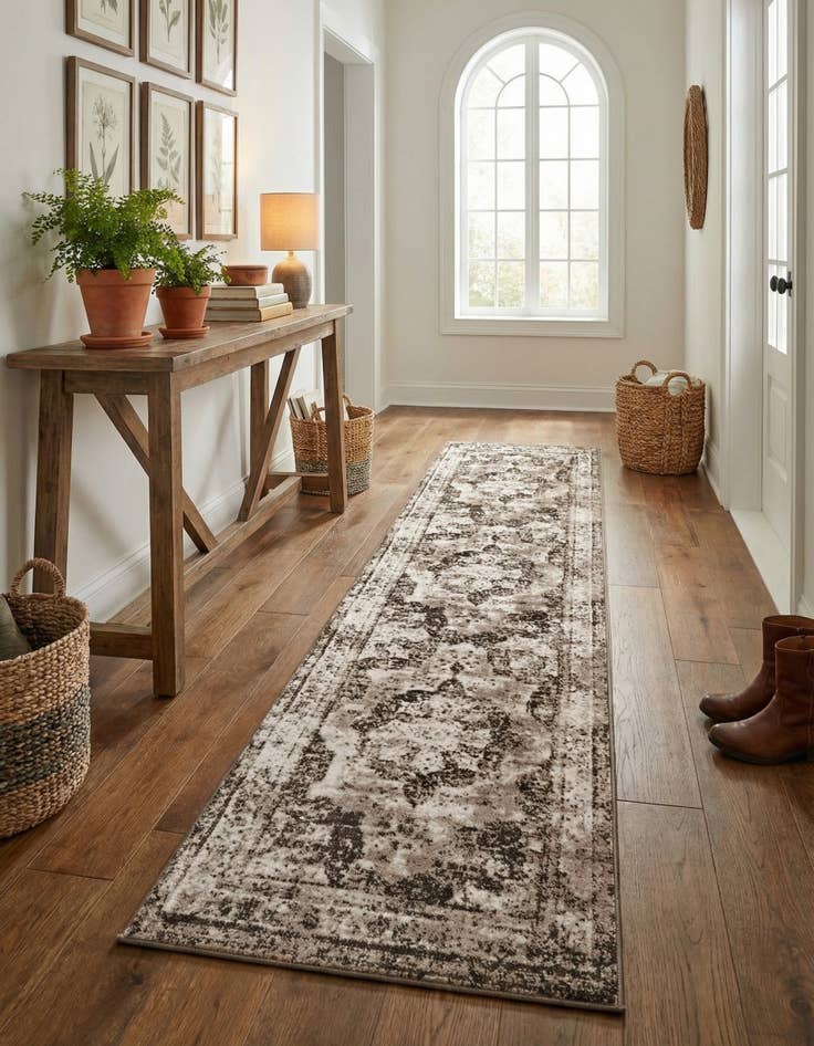 Detail image of 2' 7 x 12' Monaco Runner Rug