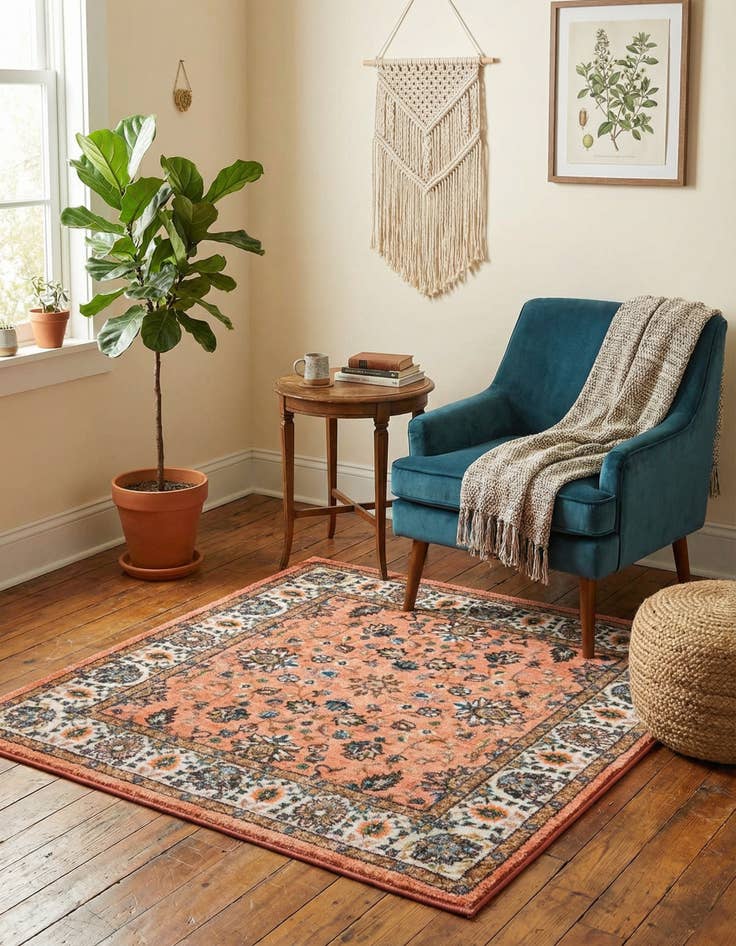 Detail image of 3' 3 x 3' 3 Medina Square Rug