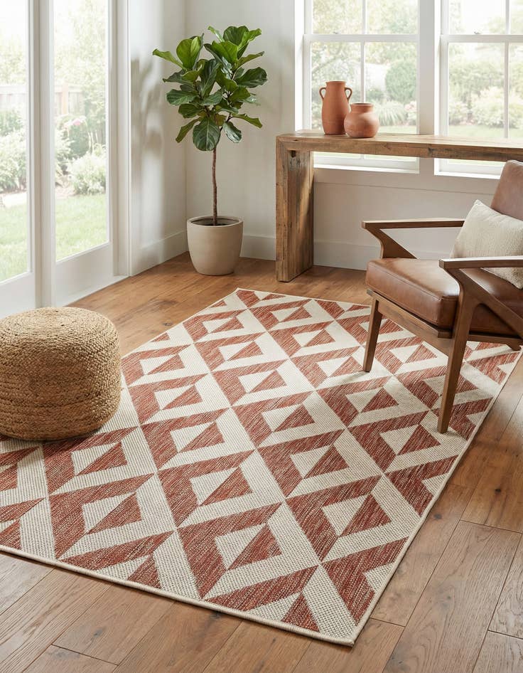 Detail image of 3' x 5' 3 Washable Jill Zarin Napa Indoor / Outdoor Rug