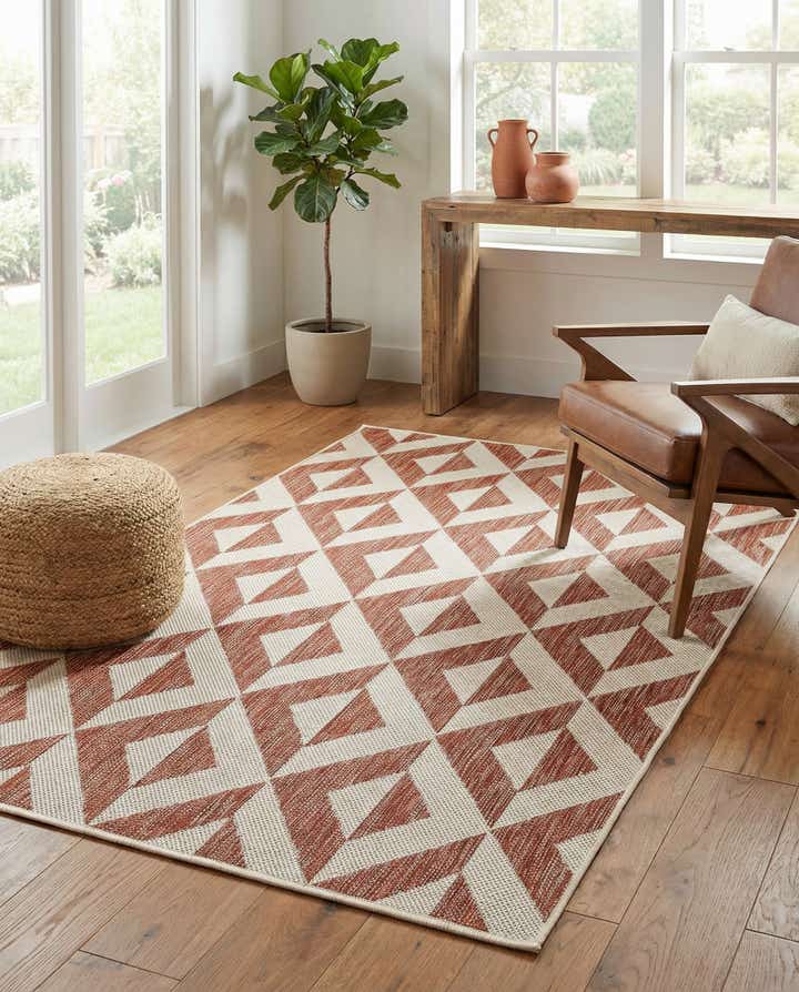 3' x 5' 3 Easy-Clean Jill Zarin Napa Indoor / Outdoor Rug
